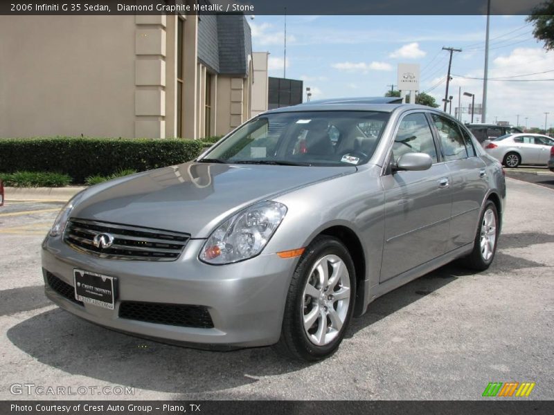 Diamond Graphite Metallic / Stone 2006 Infiniti G 35 Sedan