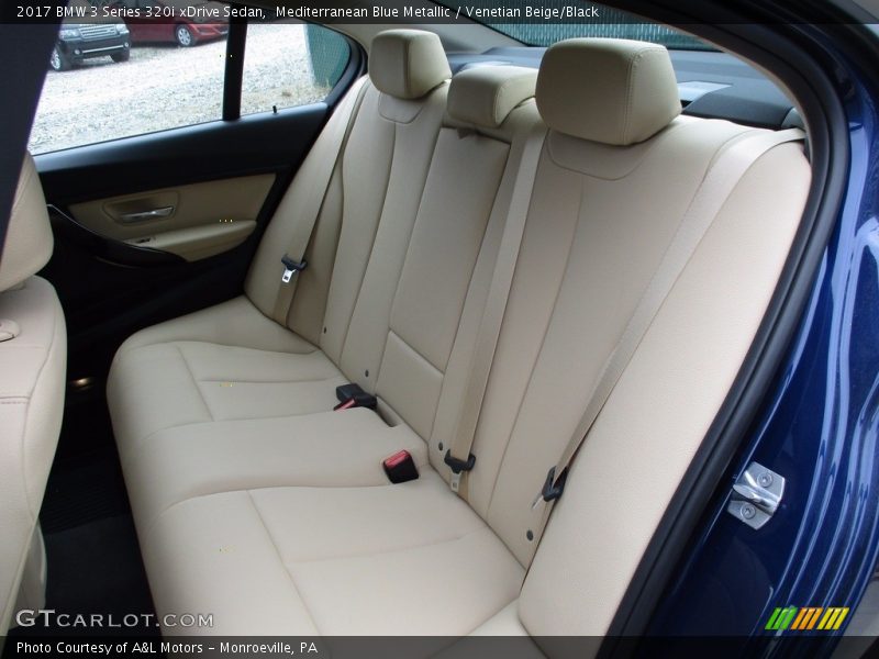 Rear Seat of 2017 3 Series 320i xDrive Sedan