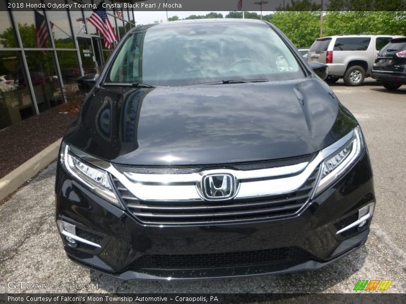 Crystal Black Pearl / Mocha 2018 Honda Odyssey Touring
