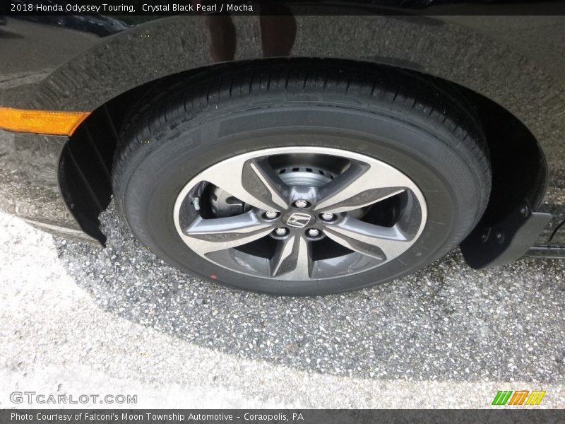 Crystal Black Pearl / Mocha 2018 Honda Odyssey Touring