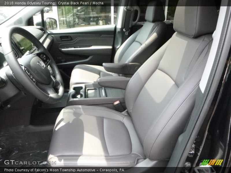 Crystal Black Pearl / Mocha 2018 Honda Odyssey Touring