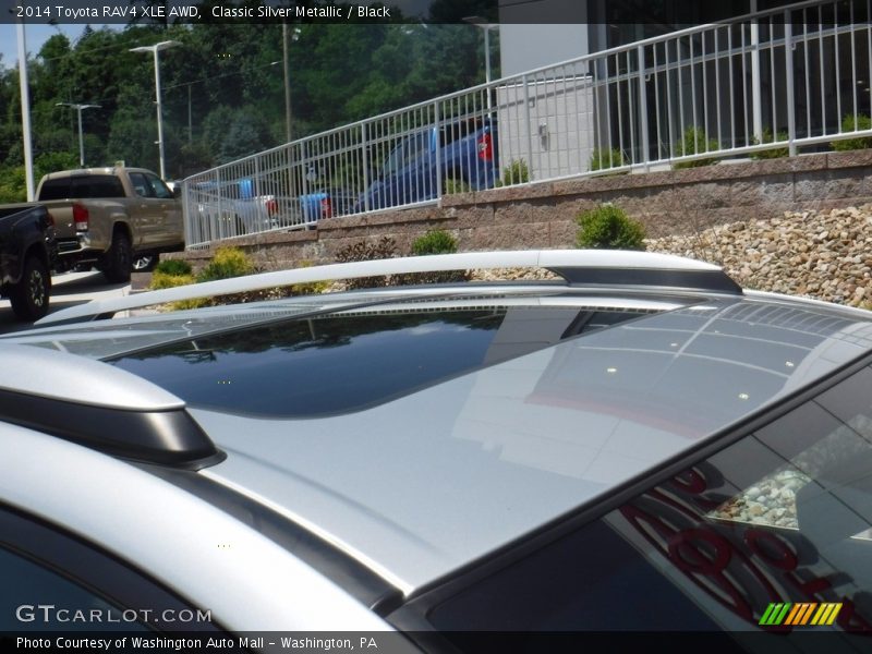 Classic Silver Metallic / Black 2014 Toyota RAV4 XLE AWD