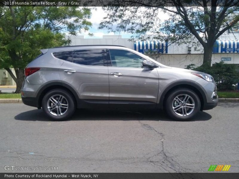 Gray / Gray 2018 Hyundai Santa Fe Sport