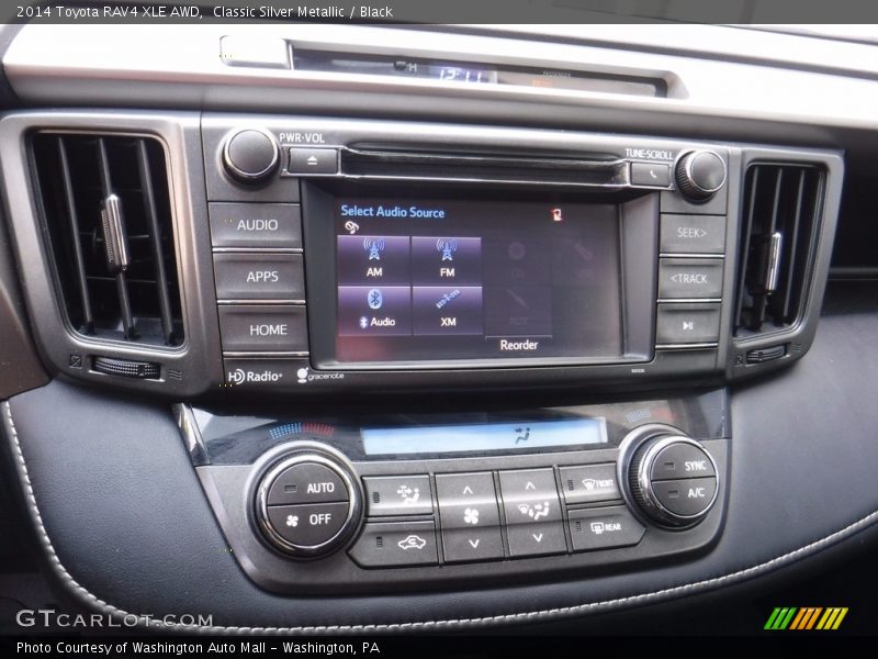 Classic Silver Metallic / Black 2014 Toyota RAV4 XLE AWD
