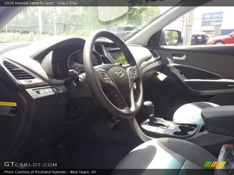 Gray / Gray 2018 Hyundai Santa Fe Sport