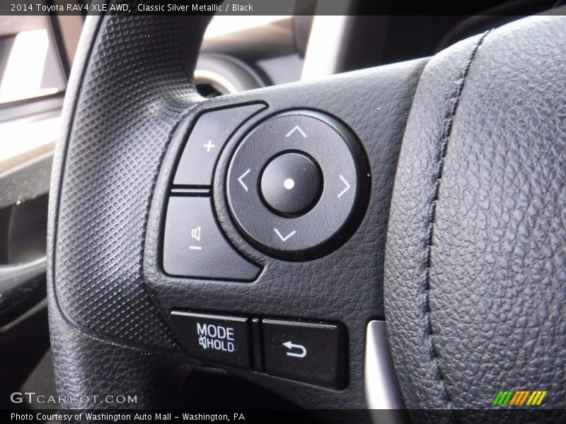 Classic Silver Metallic / Black 2014 Toyota RAV4 XLE AWD