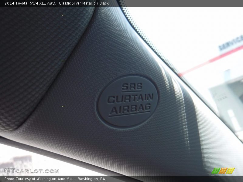 Classic Silver Metallic / Black 2014 Toyota RAV4 XLE AWD
