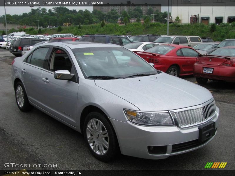 Silver Frost Metallic / Dark Charcoal 2006 Lincoln Zephyr