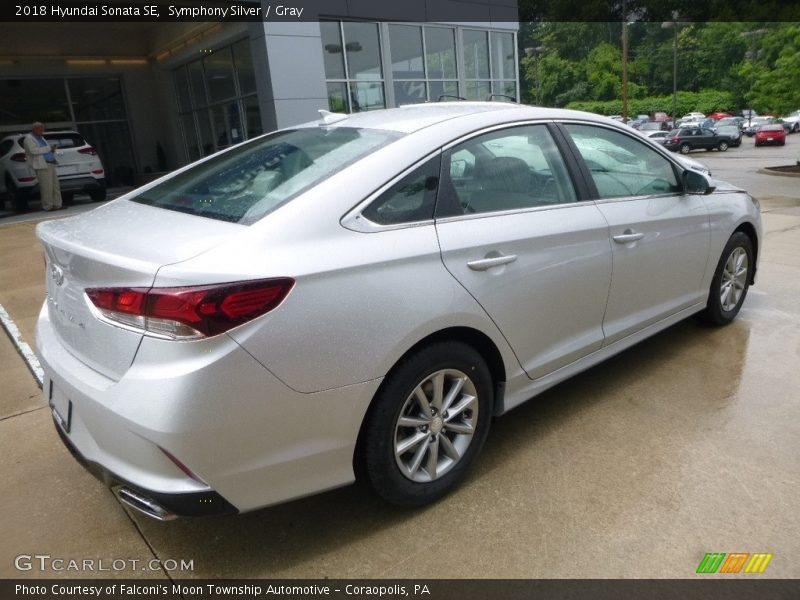 Symphony Silver / Gray 2018 Hyundai Sonata SE