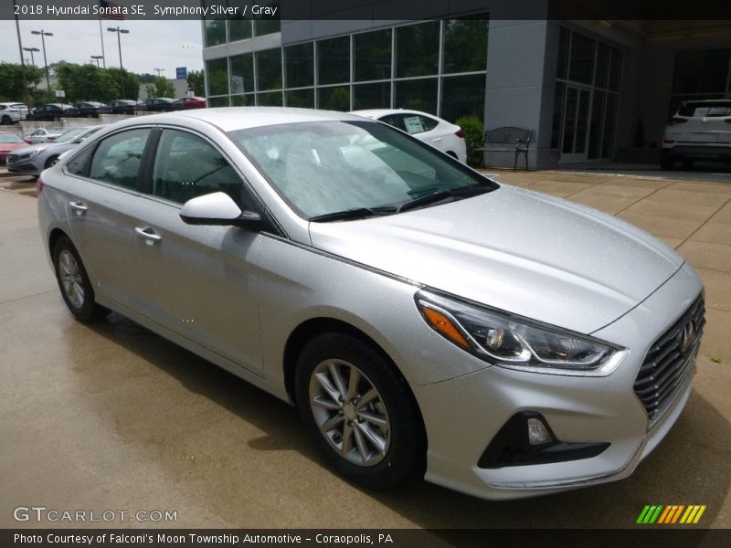 Symphony Silver / Gray 2018 Hyundai Sonata SE