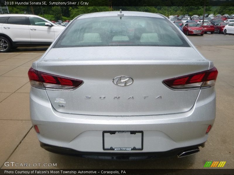 Symphony Silver / Gray 2018 Hyundai Sonata SE