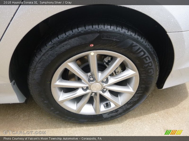 Symphony Silver / Gray 2018 Hyundai Sonata SE