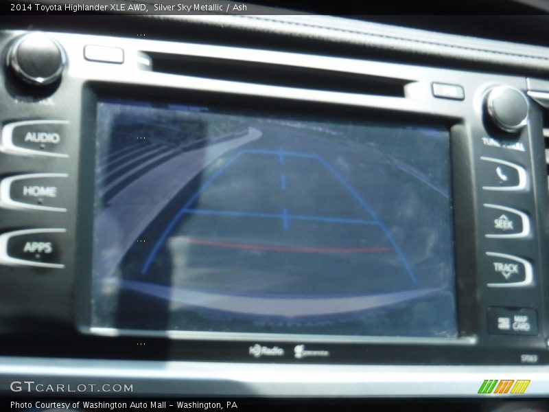 Silver Sky Metallic / Ash 2014 Toyota Highlander XLE AWD