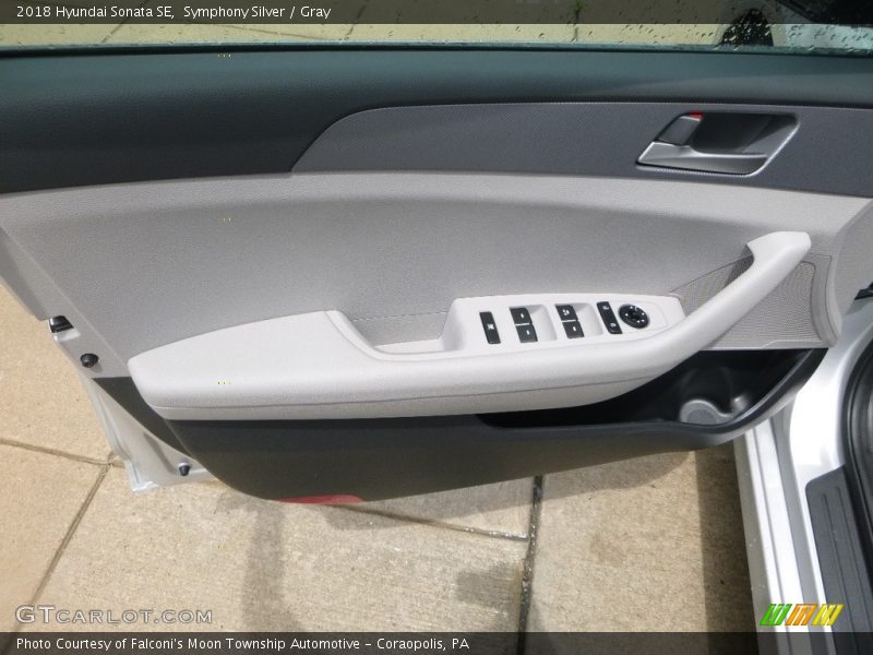 Symphony Silver / Gray 2018 Hyundai Sonata SE