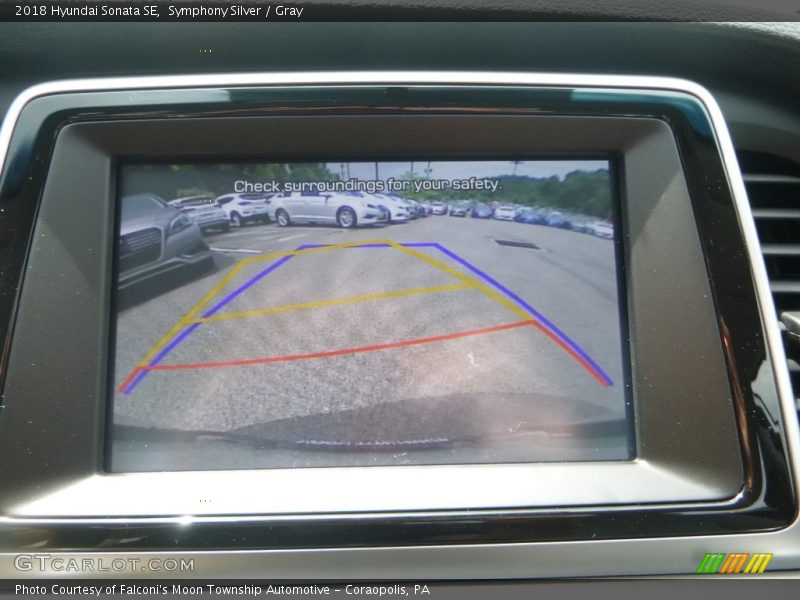 Symphony Silver / Gray 2018 Hyundai Sonata SE