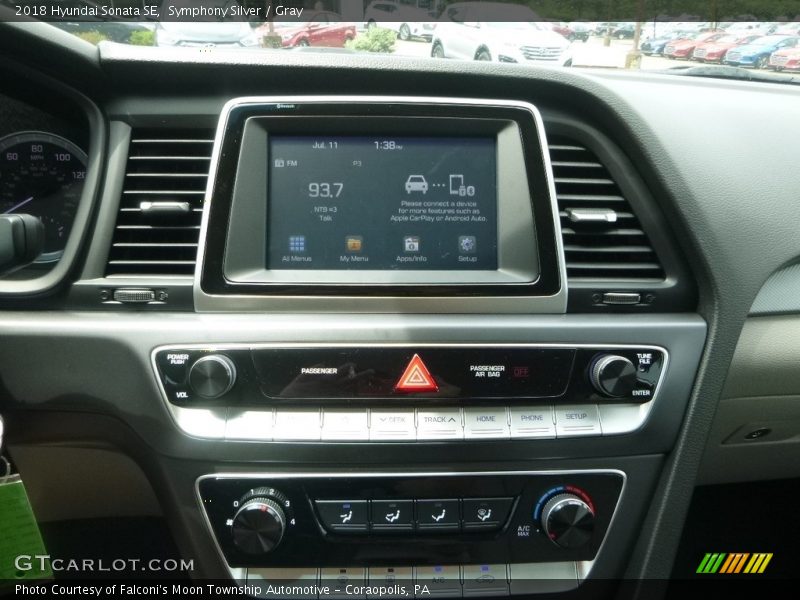 Symphony Silver / Gray 2018 Hyundai Sonata SE