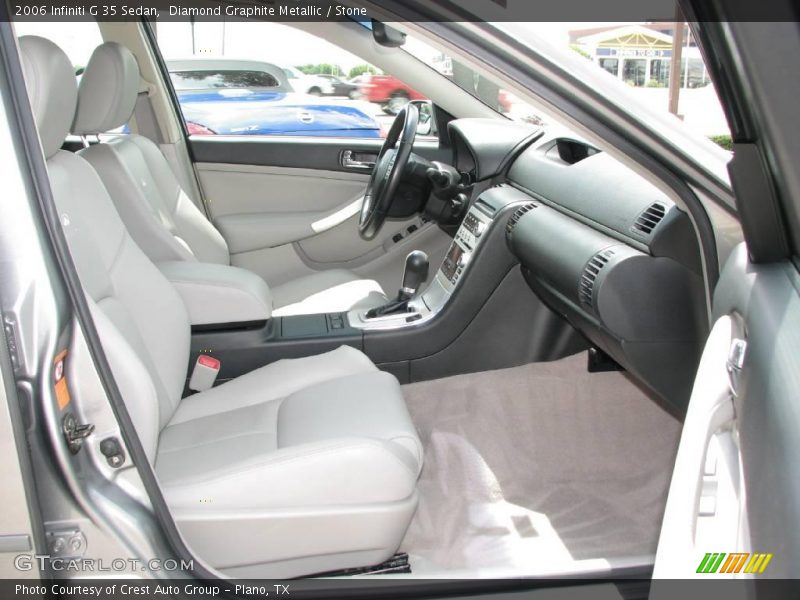 Diamond Graphite Metallic / Stone 2006 Infiniti G 35 Sedan