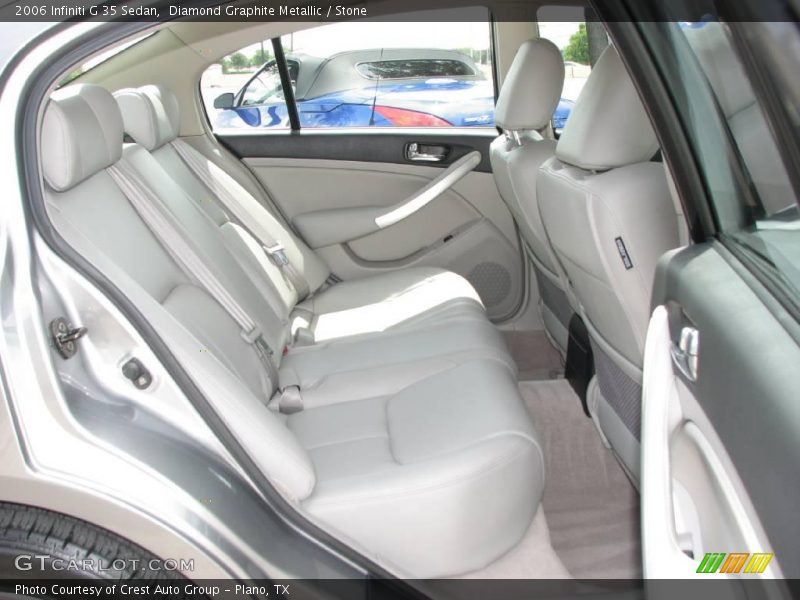 Diamond Graphite Metallic / Stone 2006 Infiniti G 35 Sedan