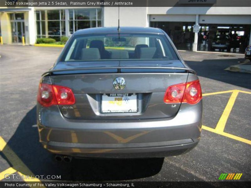 Platinum Grey Metallic / Anthracite 2007 Volkswagen Jetta 2.5 Sedan