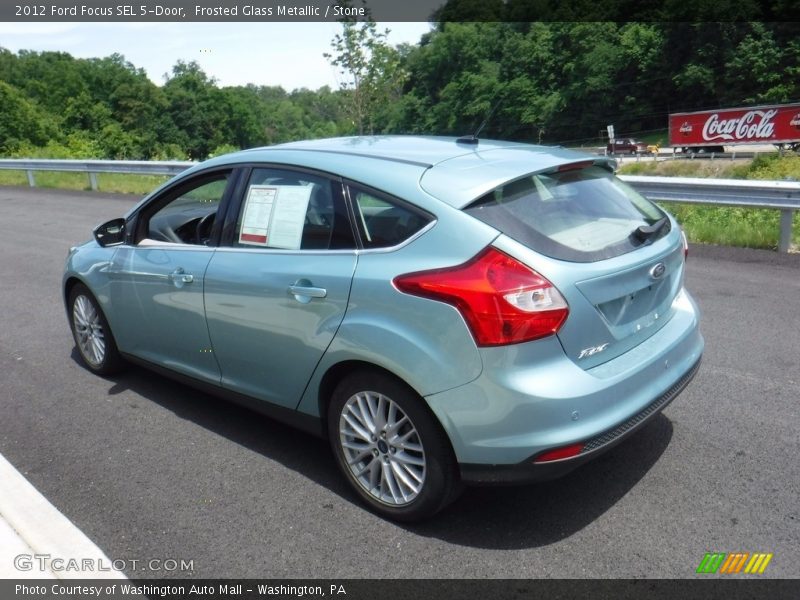 Frosted Glass Metallic / Stone 2012 Ford Focus SEL 5-Door