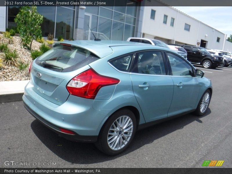 Frosted Glass Metallic / Stone 2012 Ford Focus SEL 5-Door