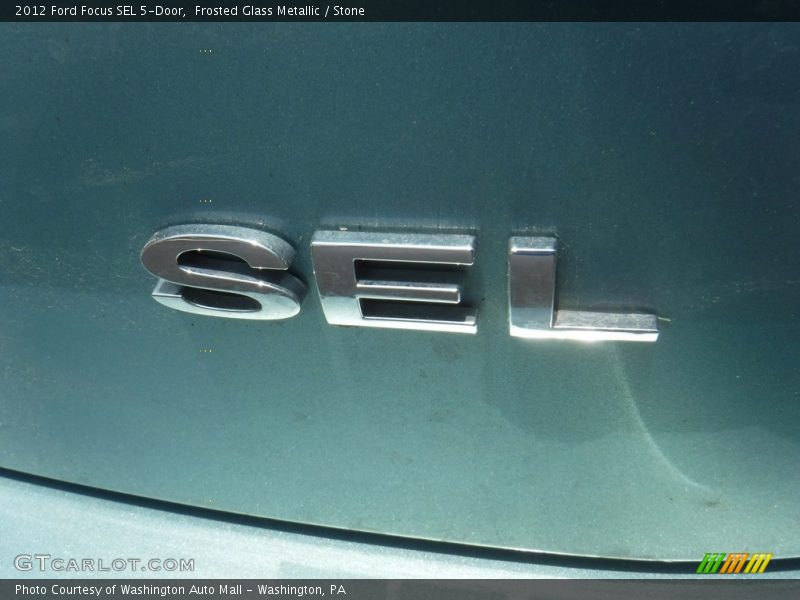 Frosted Glass Metallic / Stone 2012 Ford Focus SEL 5-Door