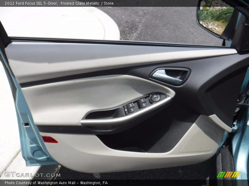 Frosted Glass Metallic / Stone 2012 Ford Focus SEL 5-Door