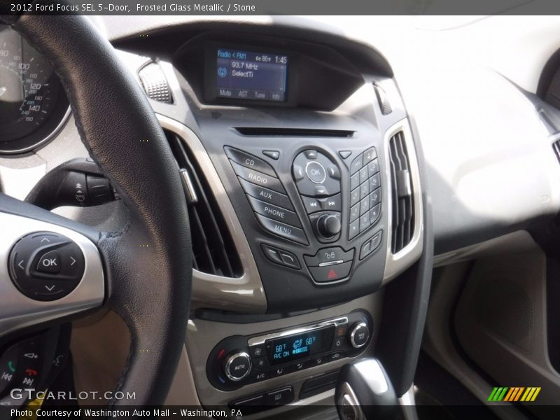 Frosted Glass Metallic / Stone 2012 Ford Focus SEL 5-Door