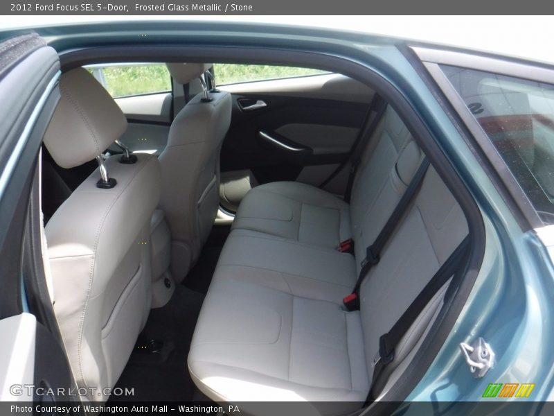 Frosted Glass Metallic / Stone 2012 Ford Focus SEL 5-Door