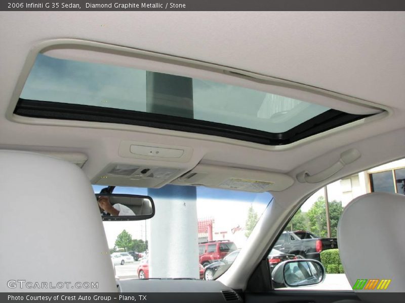 Diamond Graphite Metallic / Stone 2006 Infiniti G 35 Sedan