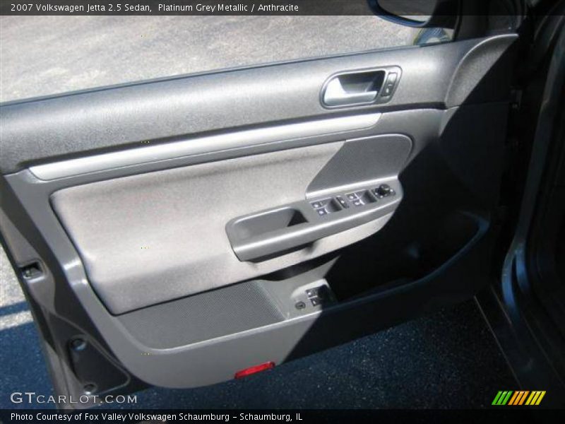 Platinum Grey Metallic / Anthracite 2007 Volkswagen Jetta 2.5 Sedan