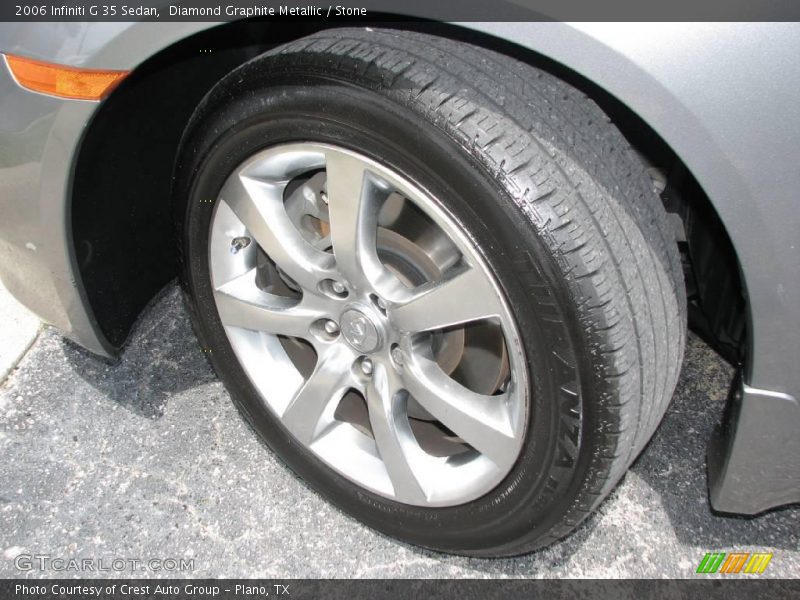 Diamond Graphite Metallic / Stone 2006 Infiniti G 35 Sedan