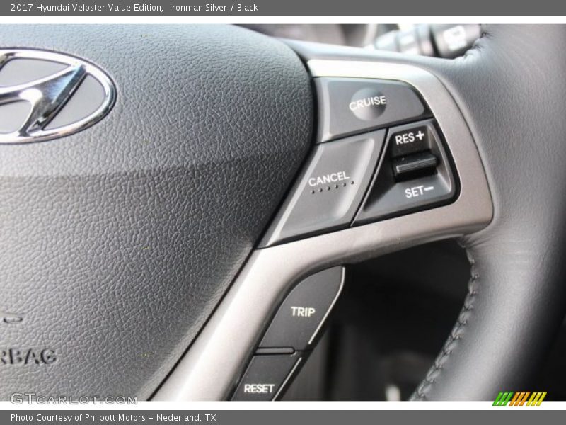 Ironman Silver / Black 2017 Hyundai Veloster Value Edition