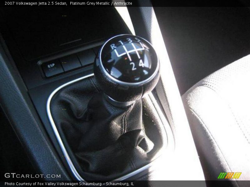 Platinum Grey Metallic / Anthracite 2007 Volkswagen Jetta 2.5 Sedan