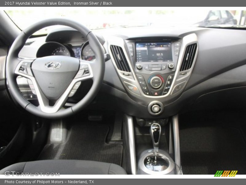Ironman Silver / Black 2017 Hyundai Veloster Value Edition