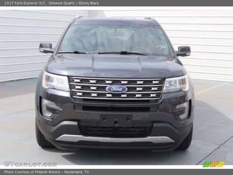 Smoked Quartz / Ebony Black 2017 Ford Explorer XLT
