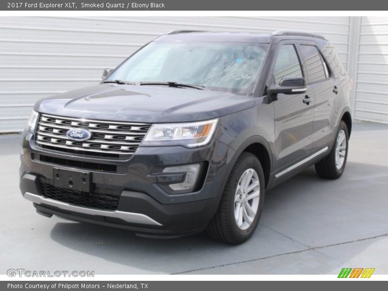 Smoked Quartz / Ebony Black 2017 Ford Explorer XLT