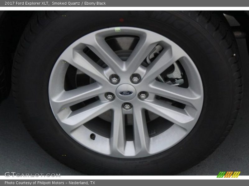 Smoked Quartz / Ebony Black 2017 Ford Explorer XLT