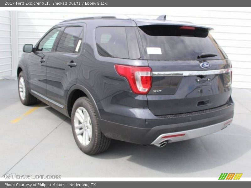 Smoked Quartz / Ebony Black 2017 Ford Explorer XLT