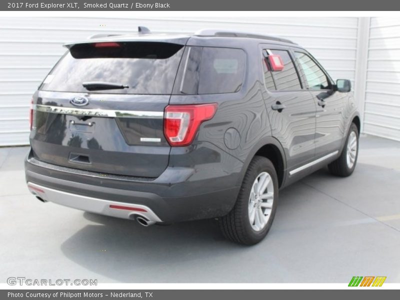Smoked Quartz / Ebony Black 2017 Ford Explorer XLT