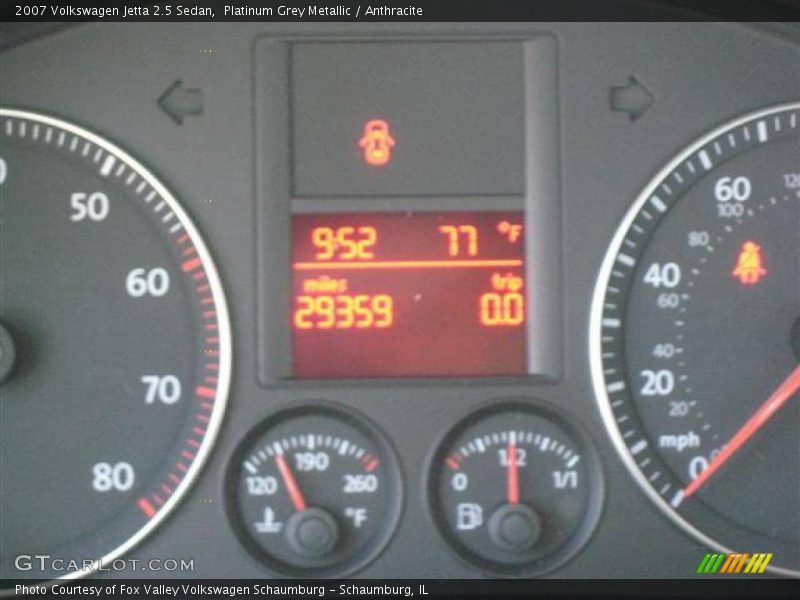 Platinum Grey Metallic / Anthracite 2007 Volkswagen Jetta 2.5 Sedan