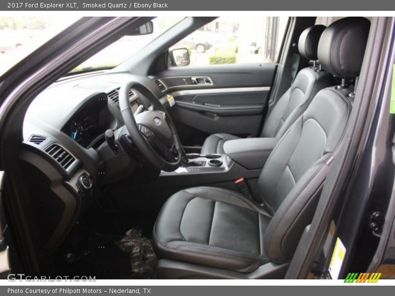 Smoked Quartz / Ebony Black 2017 Ford Explorer XLT