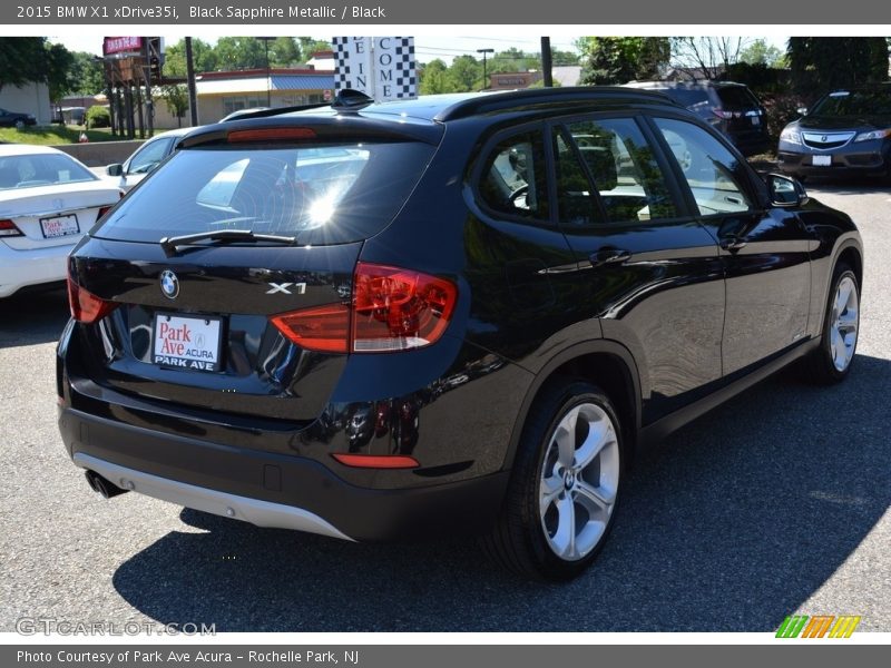 Black Sapphire Metallic / Black 2015 BMW X1 xDrive35i