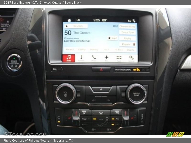 Smoked Quartz / Ebony Black 2017 Ford Explorer XLT