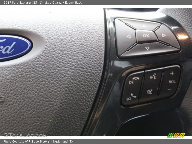 Smoked Quartz / Ebony Black 2017 Ford Explorer XLT