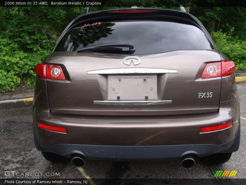 Beryllium Metallic / Graphite 2006 Infiniti FX 35 AWD