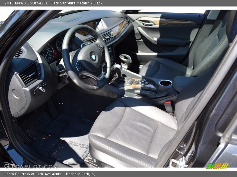 Black Sapphire Metallic / Black 2015 BMW X1 xDrive35i
