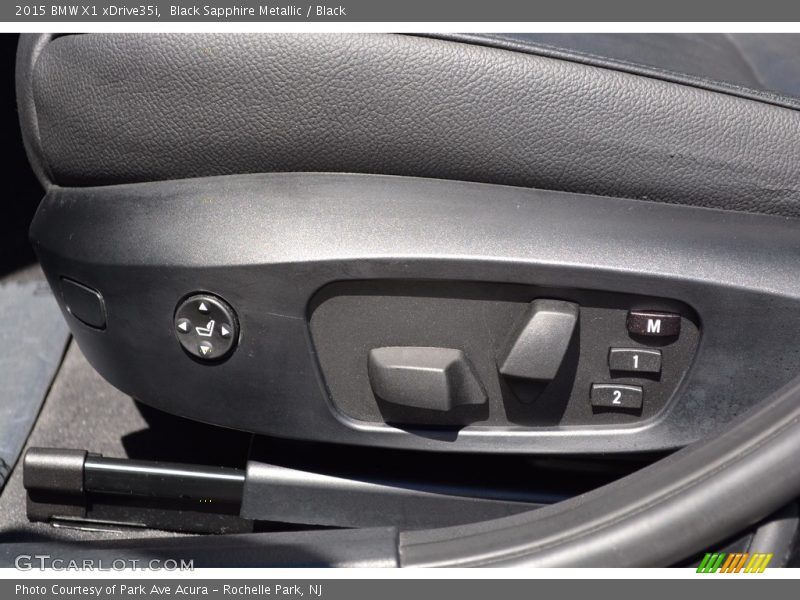 Black Sapphire Metallic / Black 2015 BMW X1 xDrive35i