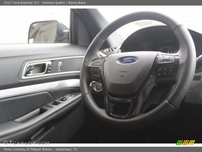 Smoked Quartz / Ebony Black 2017 Ford Explorer XLT
