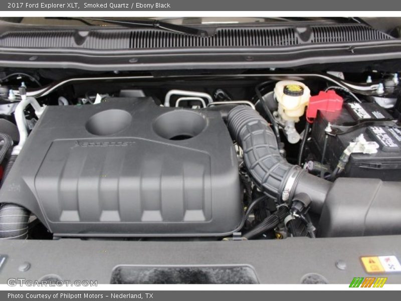 Smoked Quartz / Ebony Black 2017 Ford Explorer XLT